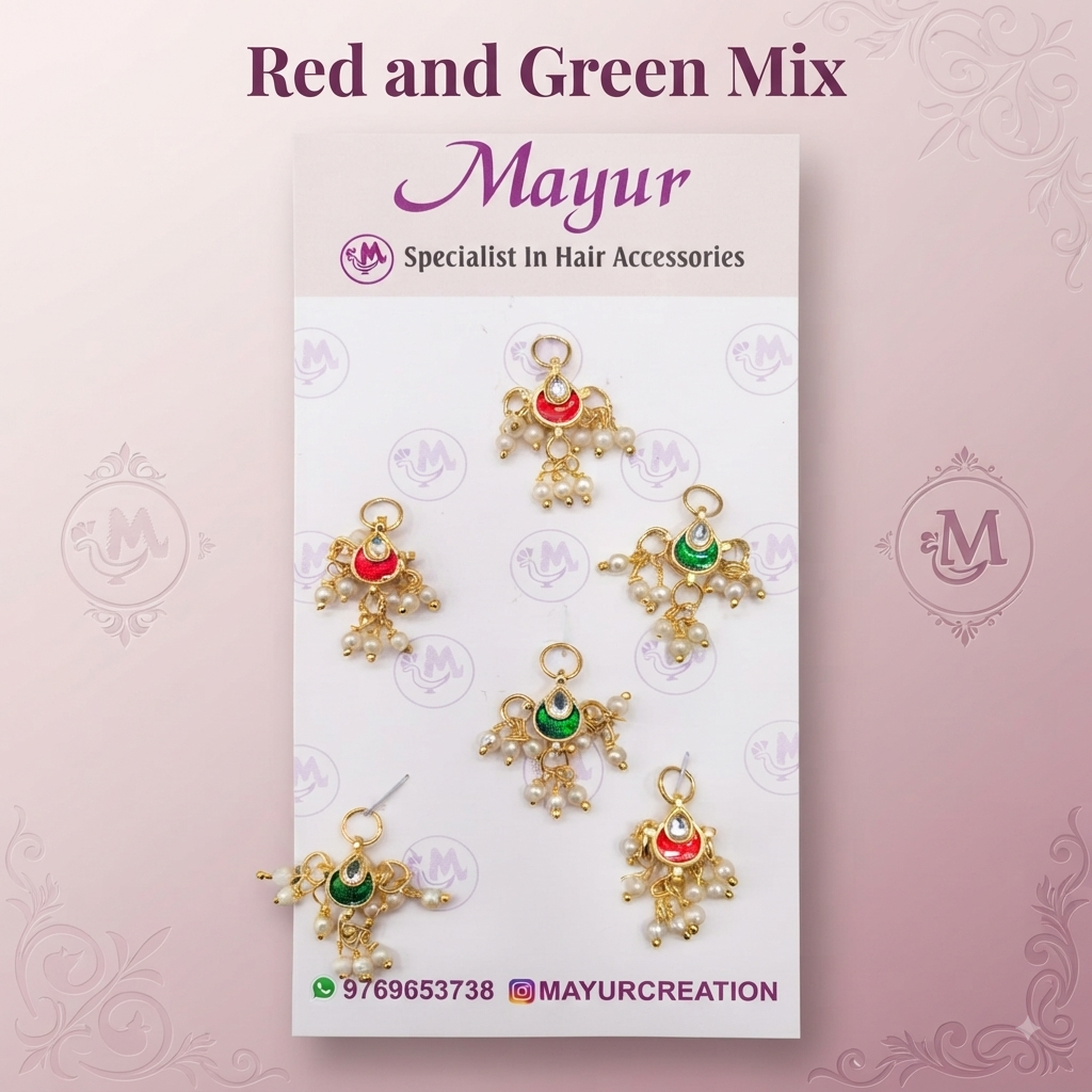 Decorative Drop Hair Accessories Set