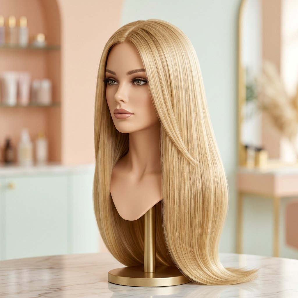 Mayur Priyanka No. 4 Blond Training Mannequin Head