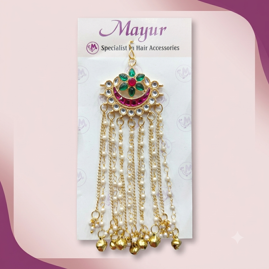 The "Ghungroo-Chime" Chandrika Multi-Style Hair Cascader