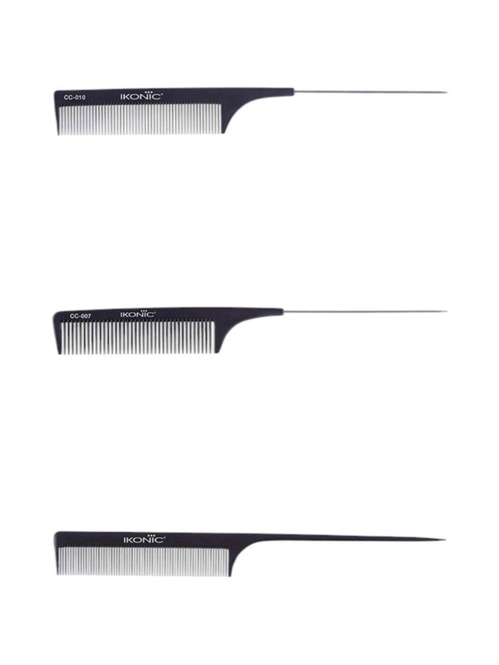 Ikonic carbon comb black